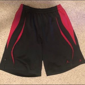 Jordan shorts - Black and Red - XL